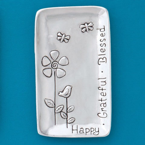 Happy Flowers Small Tray