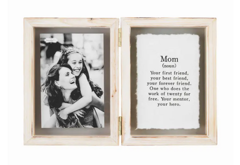 Mom Hinged Picture Frame