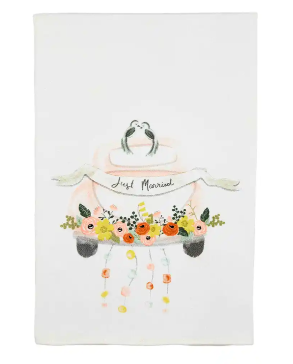 Just Married Hand Towel