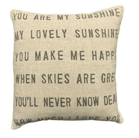 You are my Sunshine Pillow 24x24