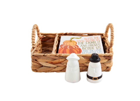 Pilgrim Salt & Pepper Napkin Basket Set
