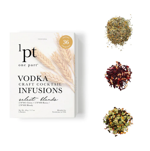 Vodka Infusion Blends for Alcohol and Spirits