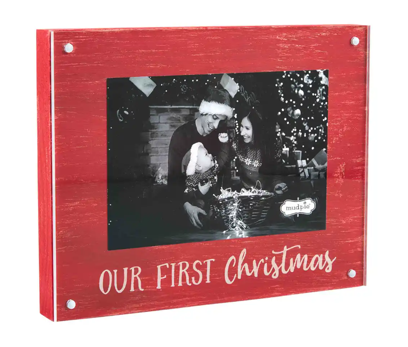 First Christmas Picture Frame