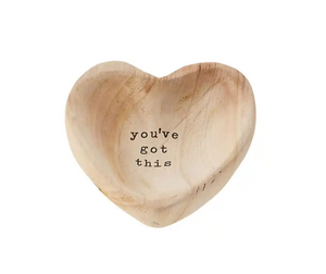 You've Got This Wood Trinket Tray