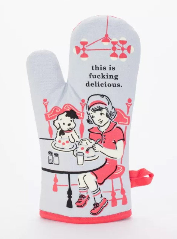 F*cking Delicious Oven Mitt