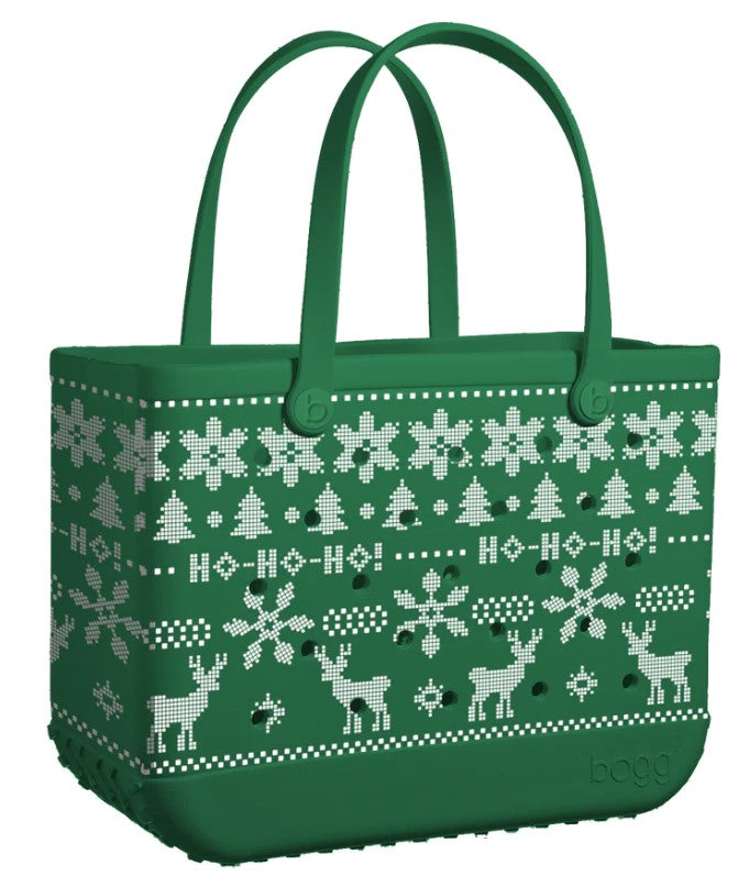 Original Bogg Bag Limited Edition Ugly Sweater Green