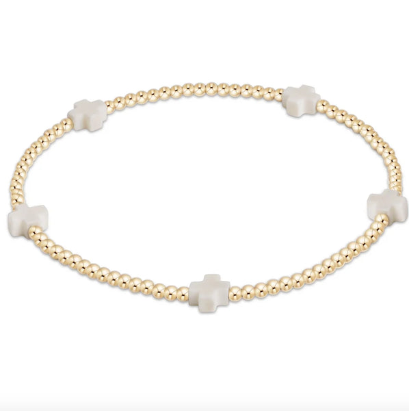 Signature Cross 2mm Bracelet