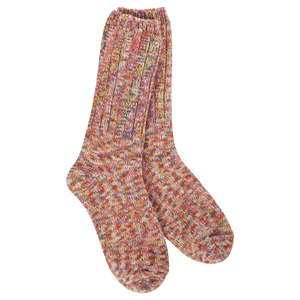 Weekend Ragg Crew Floral Socks