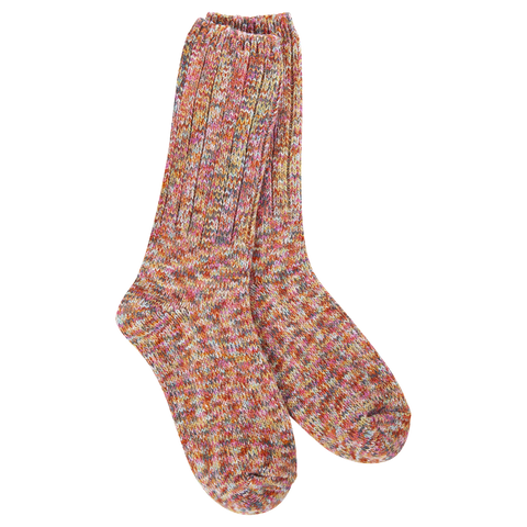 Weekend Ragg Crew Floral Socks