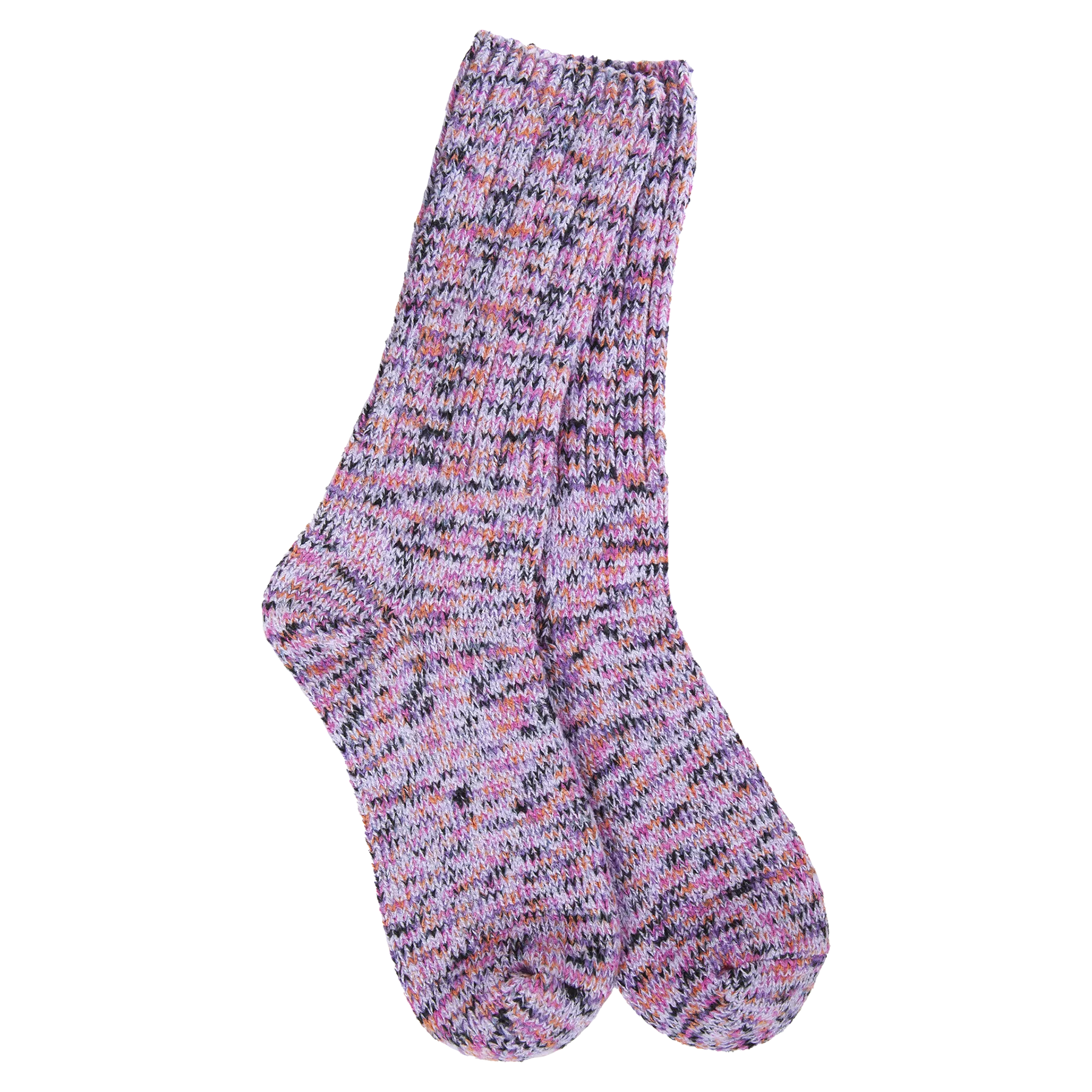 Weekend Ragg Crew Lavender Socks