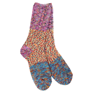 Weekend Ragg Crew Colorblock Fiesta CB Multi Socks