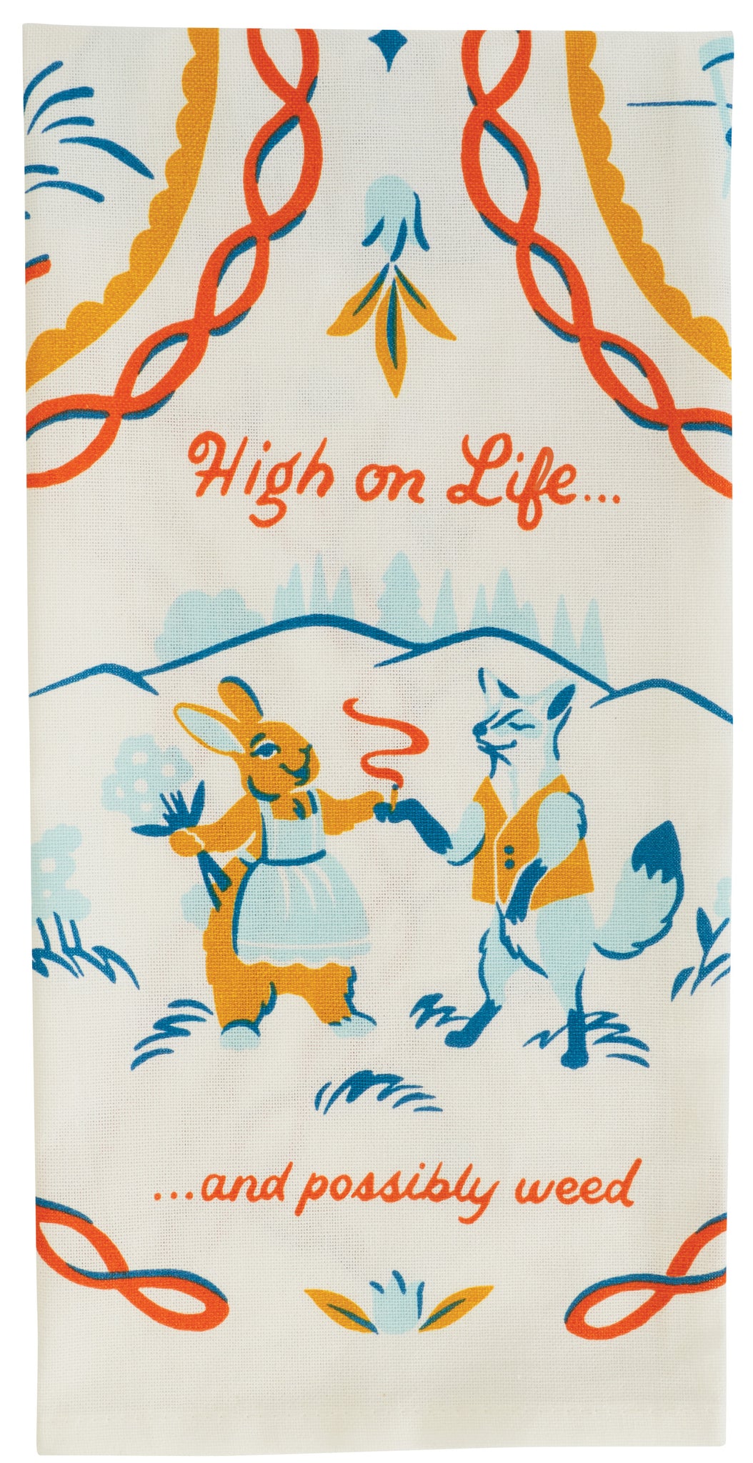 High On Life Dish Towel