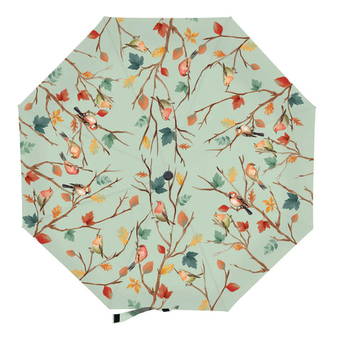 Autumn Twilight Bird Umbrella & Tote