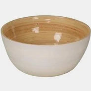 Bamboo Mini Bowl White