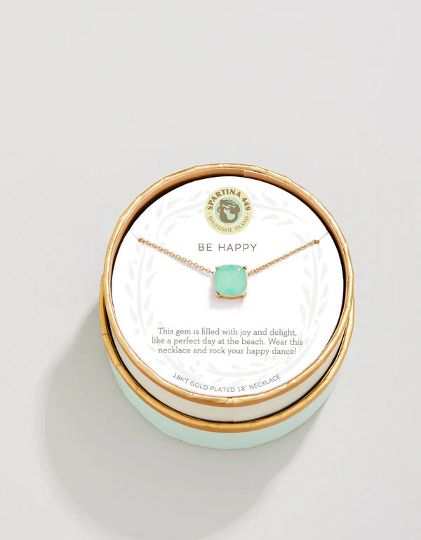Sea La Vie Happy Sea Green Necklace