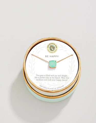 Sea La Vie Happy Sea Green Necklace