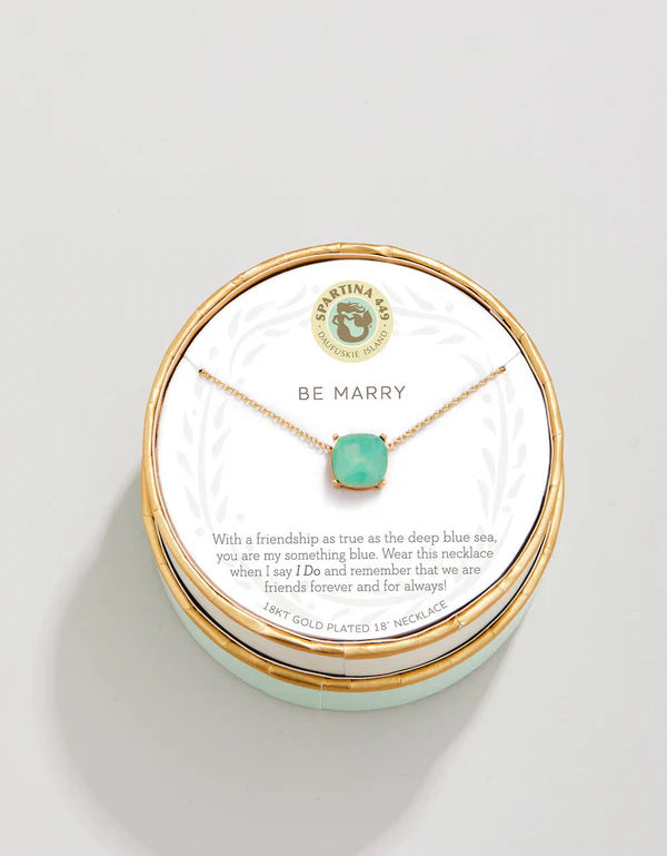 Sea La Vie Marry Green/Blue Necklace