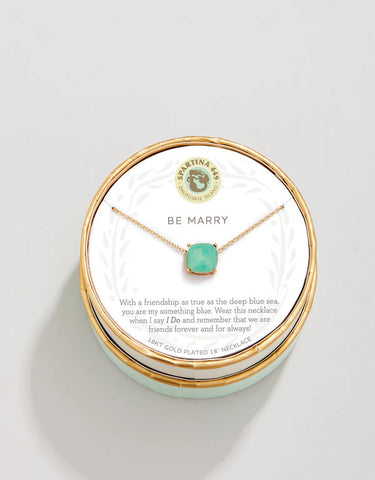 Sea La Vie Marry Green/Blue Necklace