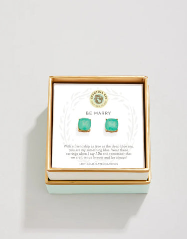 Sea La Vie Marry Something Blue Earrings