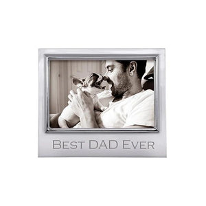 Best Dad Ever Signature Frame 4x6