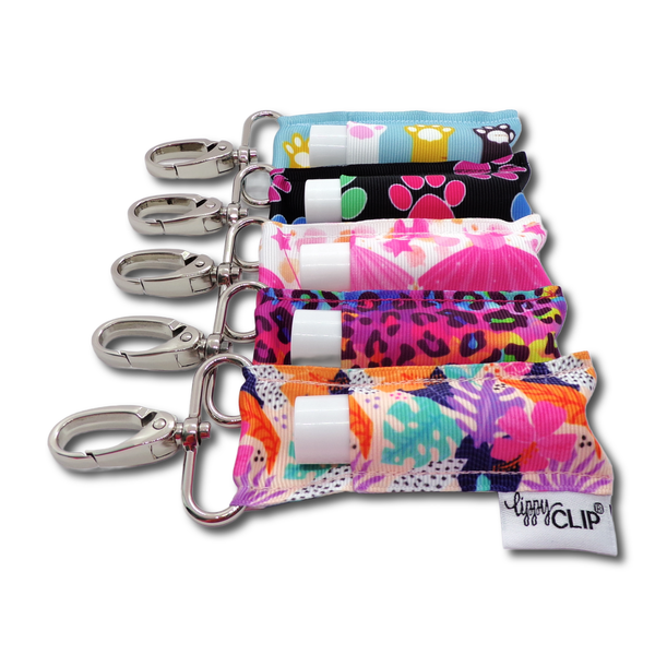 Paw Prints LippyClip Lip Balm Holder