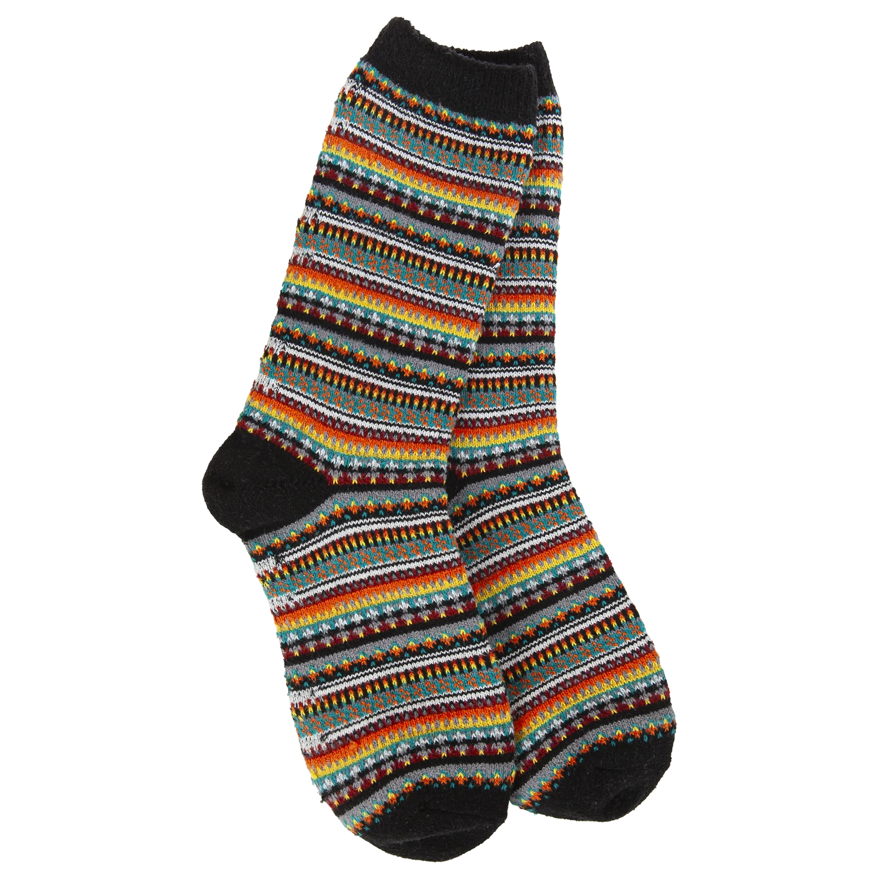 Black Stripe Socks 078