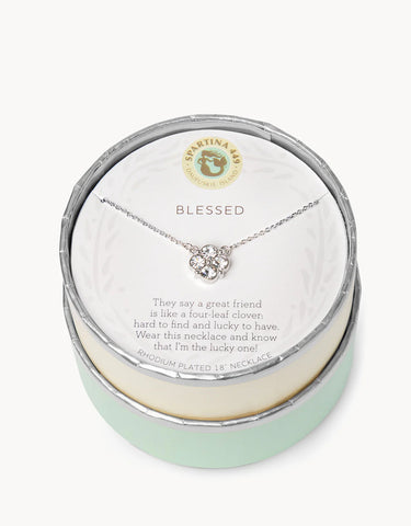 Sea La Vie Blessed Crystal Necklace Slv.