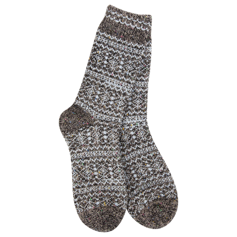 Blue Dark Confetti Socks 023