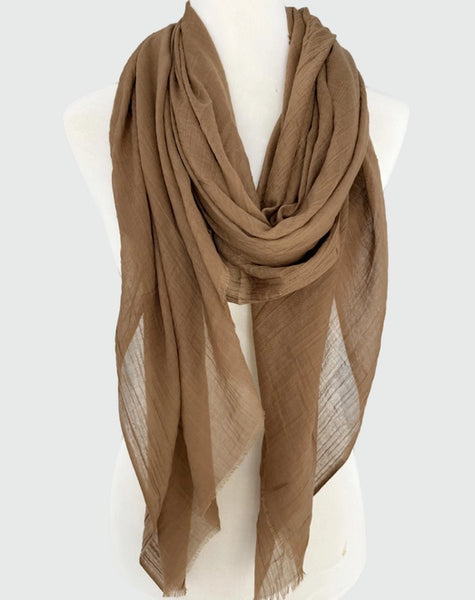 Super Soft Solid Color Scarf Choose Your Color 40x72