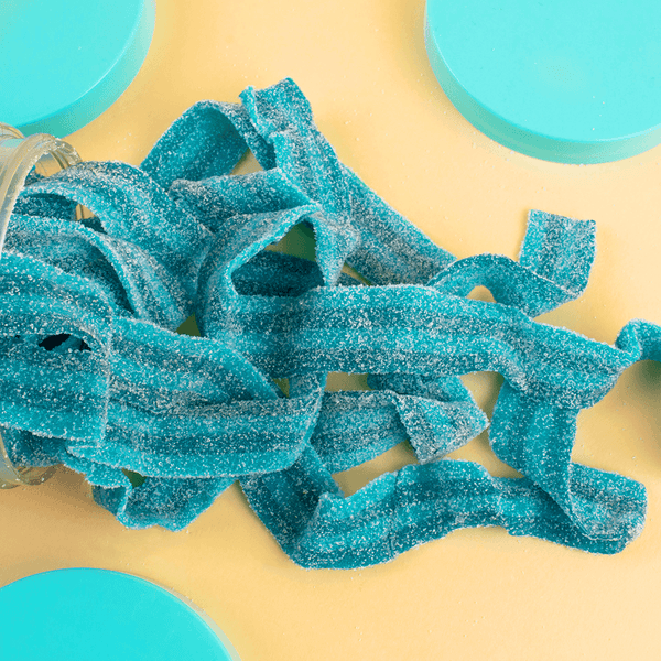 Blue Razz Sour Belts 4.5oz