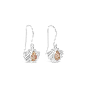 Coastal Shell Drop Earrings Perkins Cove