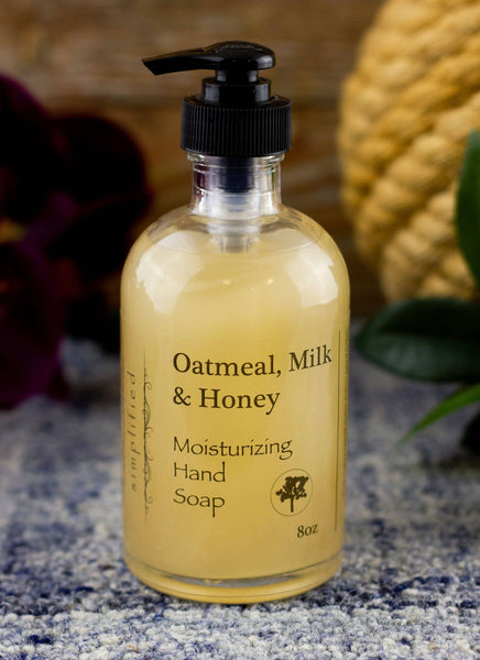 Hand Soap: Oatmeal Milk & Honey 8oz