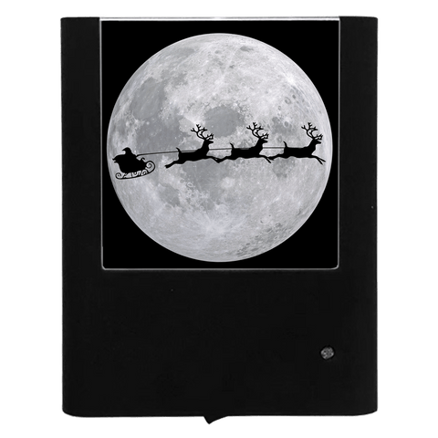 Moon-lit Santa Night Light