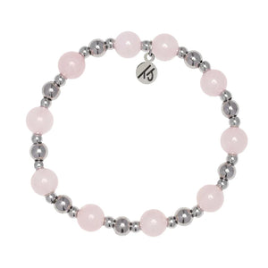 Day by Day Collection- Rose Quartz Gemstone Bracelet