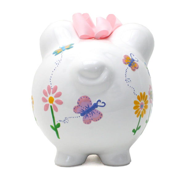 Flutterflies Piggy Bank