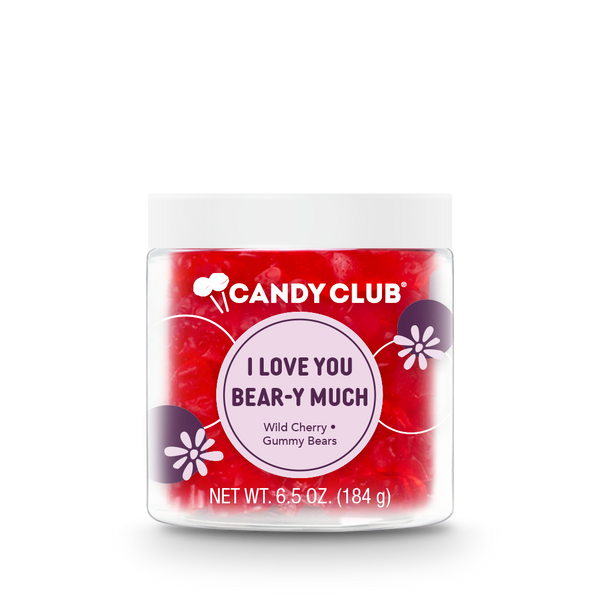 I Love You Bear-y Much Gummy Candies 6.5oz