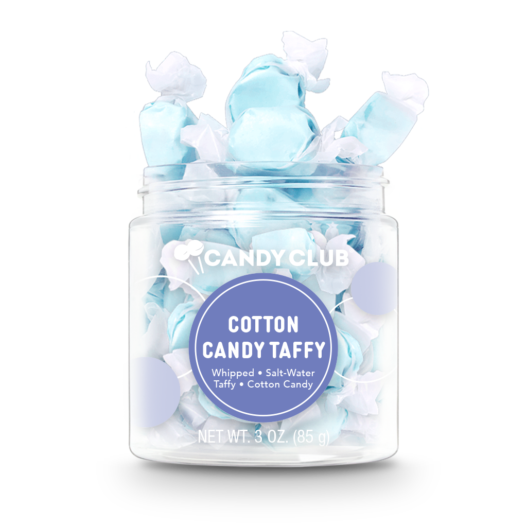 Cotton Candy Taffy Candies 3oz