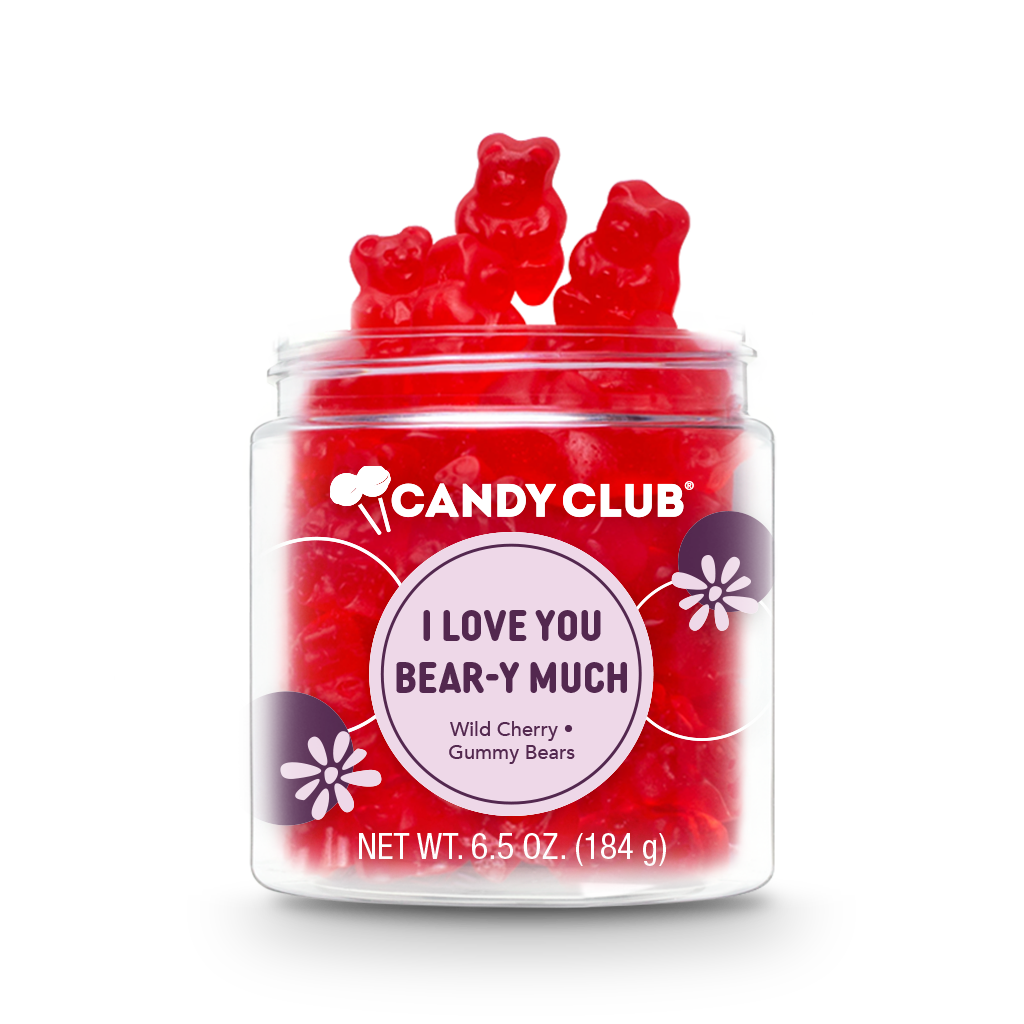 I Love You Bear-y Much Gummy Candies 6.5oz