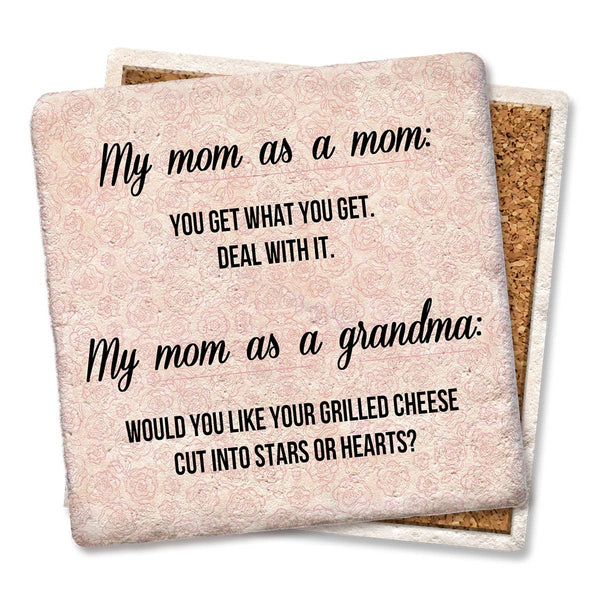 Drink Coaster My Mom as a Mom 4"