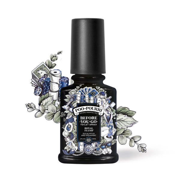 Poo~Pourri Royal Flush Eucalyptus + Spearmint 2oz