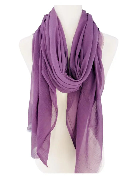 Super Soft Solid Color Scarf Choose Your Color 40x72