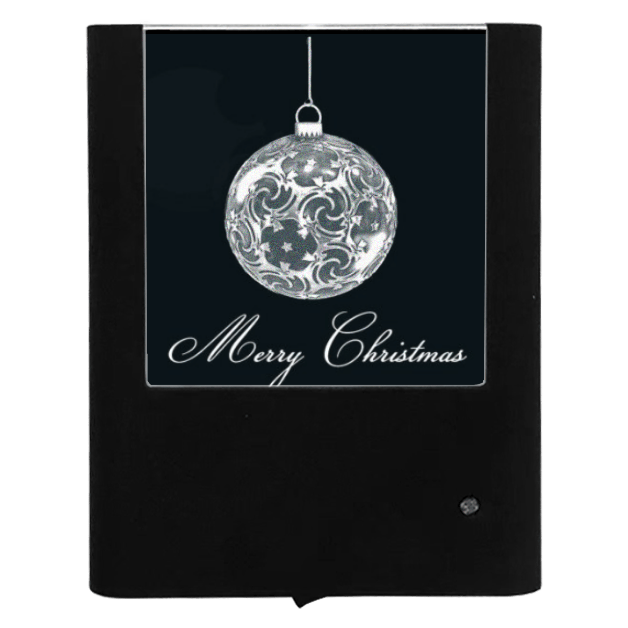 Engraved  Merry Christmas Ornament Night Light