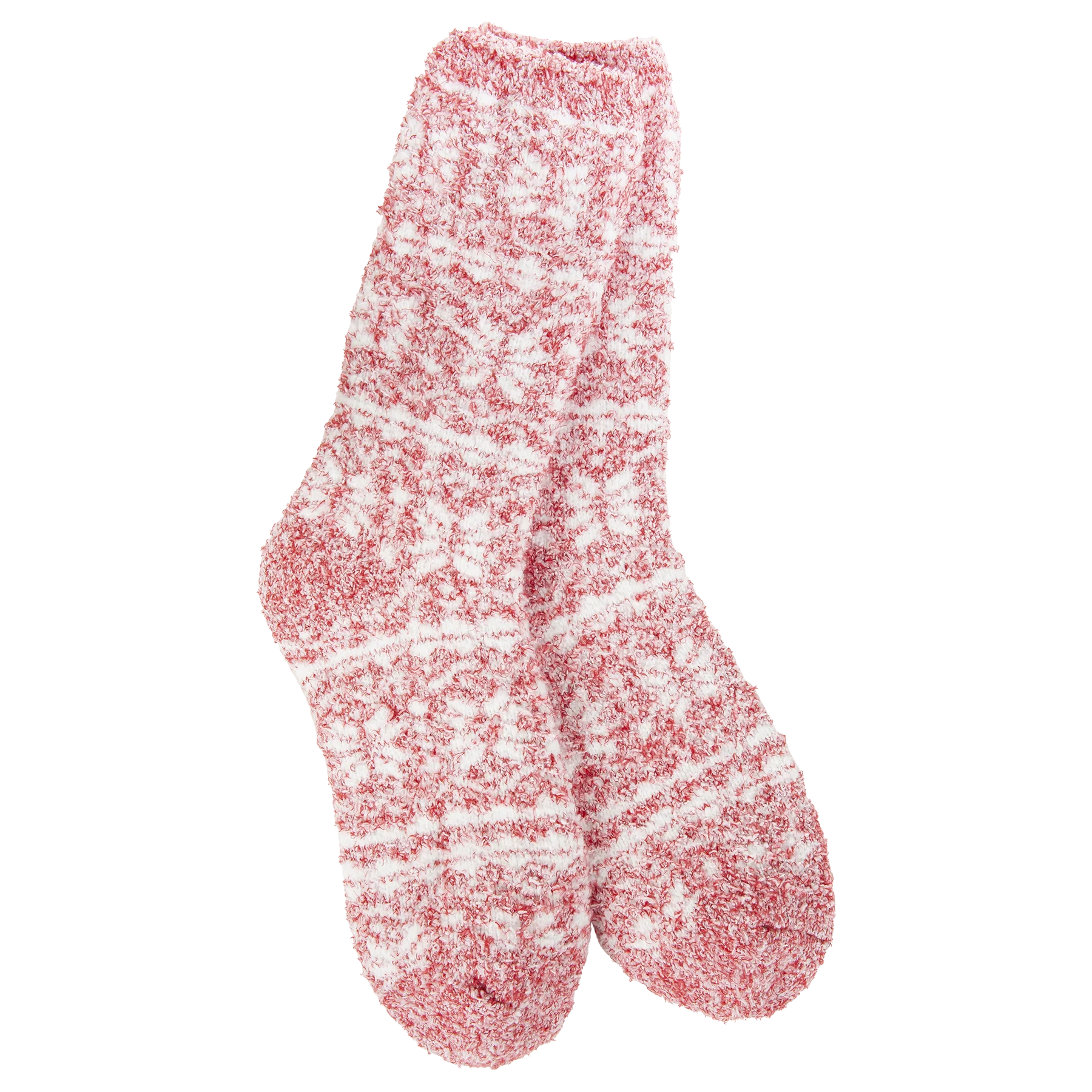 Fair Isle Red Socks 699