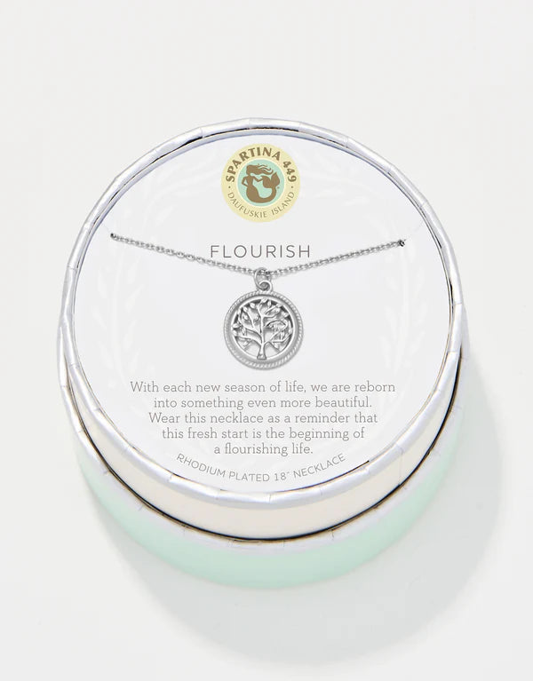 Sea La Vie Tree of Life Necklace Slv.