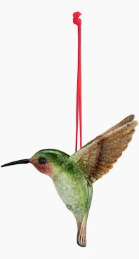 Flying Hummingbird Ornament
