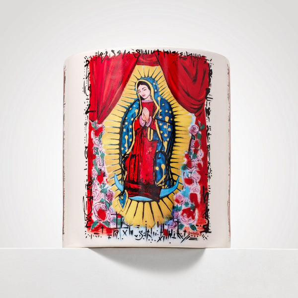 Virgin Mary of Guadalupe Candle 24oz
