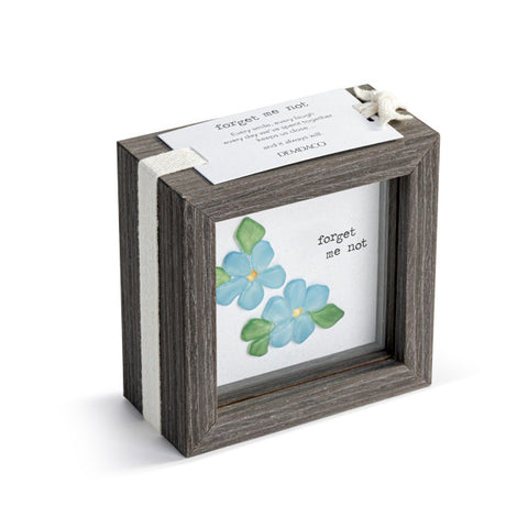 Forget Me Not Shadow Box