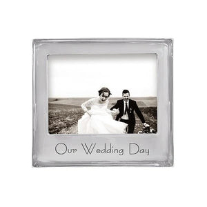 Our Wedding Day Signature 5x7 Frame