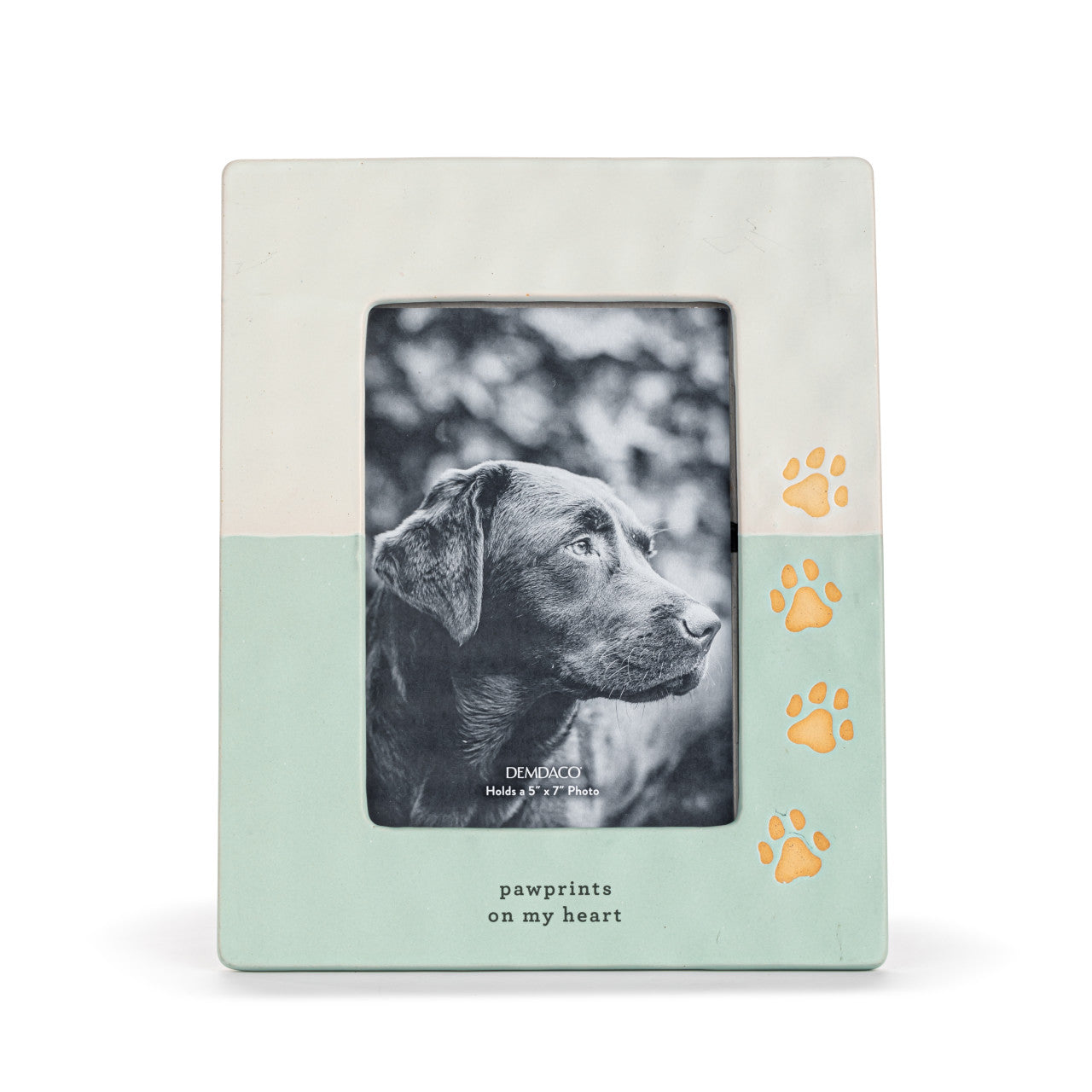 Paw Prints Ceramic Frame