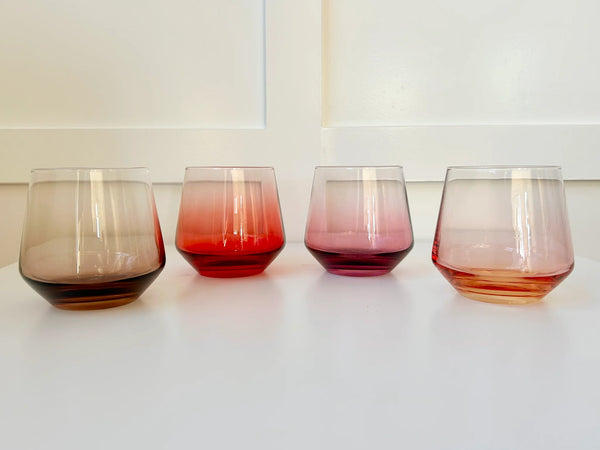 Autumn Cocktail Glasses set of 4